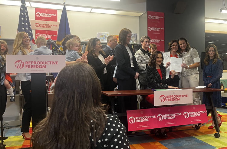 Whitmer Signs Legislation Lifting Ban On Surrogacy Contracts For Compensation 