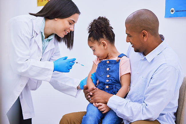 Child Vaccinations Still Below Pre-Pandemic Rates